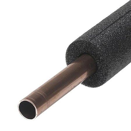 QUICK R 0 Pipe Insulation, 5 ft L, Polyethylene, 34 in Copper, 12 in IPS PVC, 78 in Tubing Pipe 7812